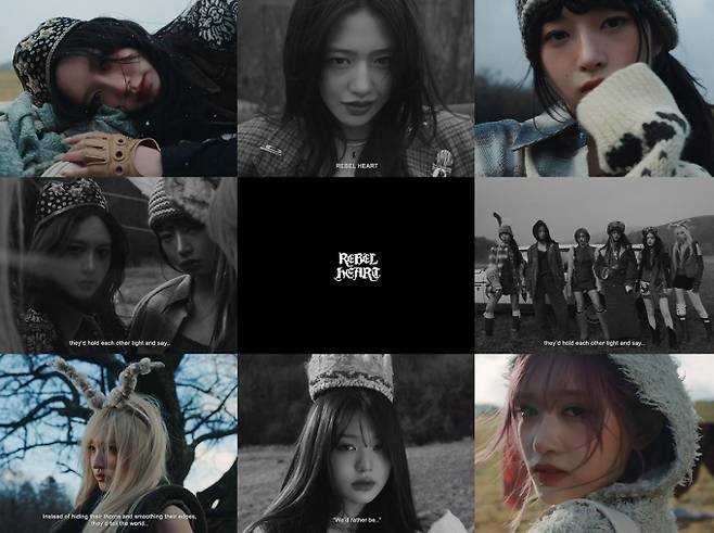 선공개곡 ‘레블 하트(REBEL HEART)’ 콘셉트 필름 영상 (제공: 스타쉽)