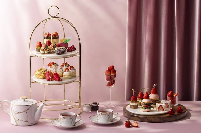 카시아 속초, 베리 블리스 애프터눈 티 세트