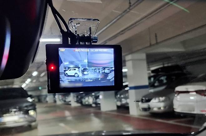 블랙박스 작동 확인 [사진촬영=최기성 매경닷컴 기자]