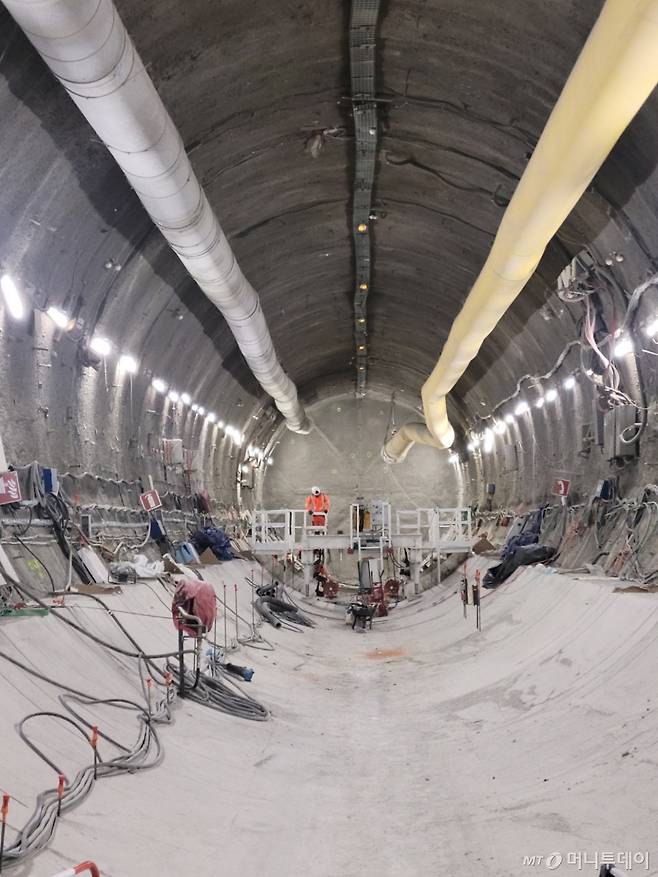 프랑스 뷔르에 위치한 고준위방사성폐기물처분장 건설 현장. 프랑스는 해당 지역에 '시제오(Cigeo)' 프로젝트를 진행 중이다. /사진=한국원자력환경공단.