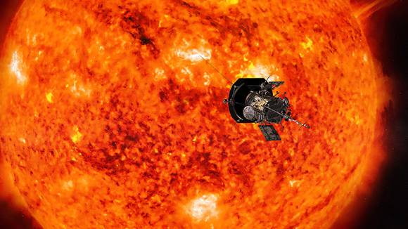 NASA의 파커 솔라 태양 탐사선. [사진=AP/연합뉴스]