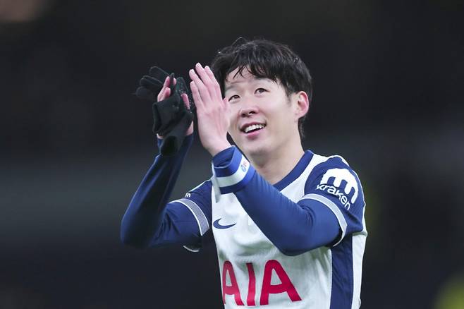 잉글랜드 프리미어리그(EPL) 토트넘 홋스퍼 소속 축구선수 손흥민. /AP=뉴시스
