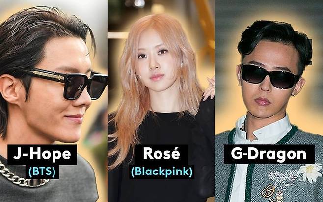 프랑스 라디오 방송사 NRJ가 제이홉, 로제, 지드래곤이 참석하는 ‘노란 동전 모으기 자선 행사’ 라인업을 공개했다. NRJ 공식 인스타그램 계정.