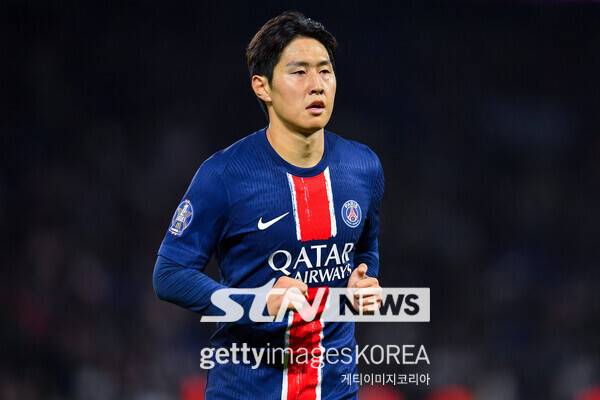 프랑스 프로축구 리그앙 파리 생제르맹 미드필더 이강인. 사진┃게티이미지코리아