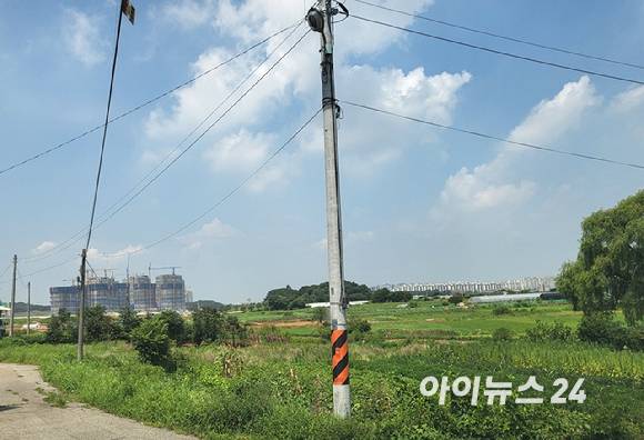 평택 화양지구 전경. 2024.08.07 [사진=이수현 기자]