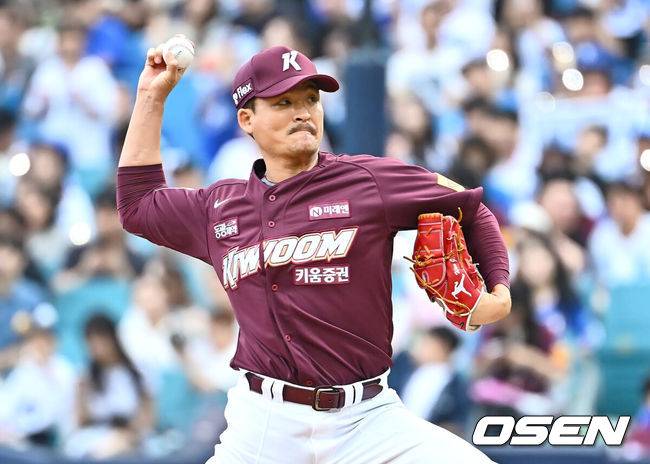 [OSEN=대구, 이석우 기자]  키움 히어로즈 원종현 2024.09.22 / foto0307@osen.co.kr