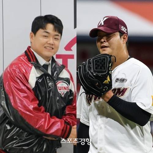 KIA에서 LG로 FA 이적한 장현식과 키움에서 KT로 트레이드 된 조상우