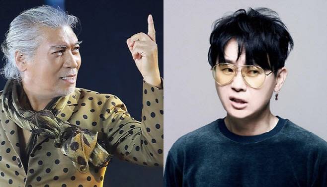 나훈아(왼쪽)와 이승환(사진=각 소속사)