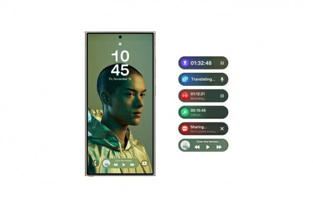 One UI 7 나우 바 기능 이미지 (사진=삼성전자)