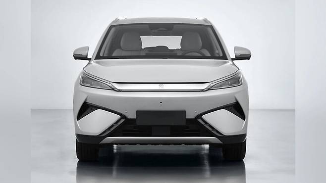 사진 : BYD 아토 3 페이스리프트 (출처=중국 공업정보화부)