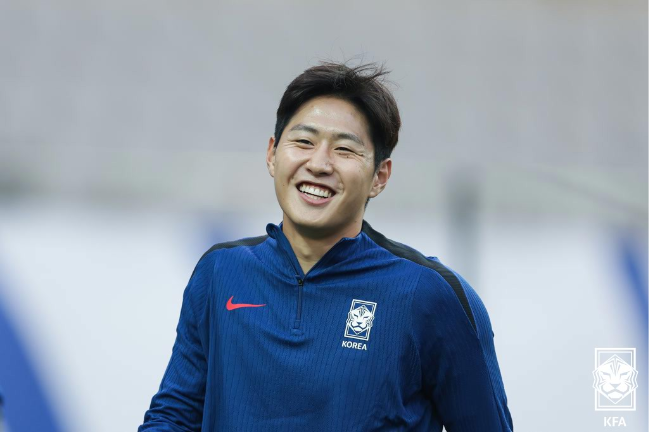 활짝 웃는 이강인. 사진=대한축구협회