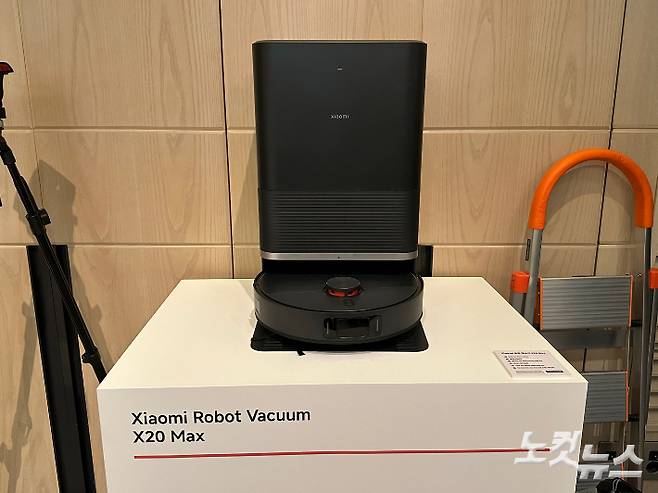 샤오미 신제품 로봇청소기 'X20 Max'. 이시현 인턴기자