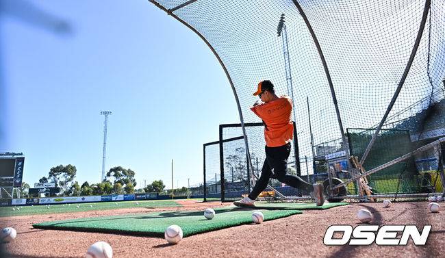 [OSEN=박준형 기자] 한화 김인환. 2024.02.02 / soul1014@osen.co.kr