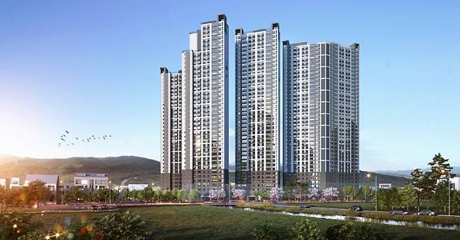 < ‘양주 덕정역 에피트’ 투시도 / 이미지 제공 : HL디앤아이한라 >