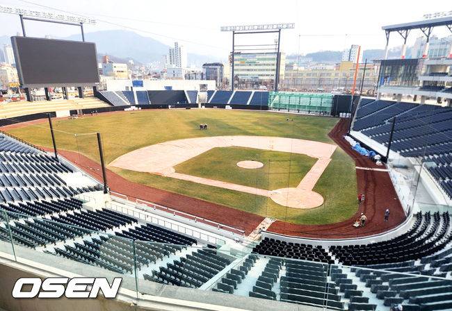 [OSEN=이상학 기자] 대전 새 야구장이 공정률 95%로 3월 개장을 앞두고 있다. /waw@osen.co.kr