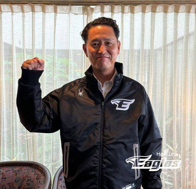 한화 쓰루오카 가즈나리 퓨처스 배터리코치. /한화 이글스 제공