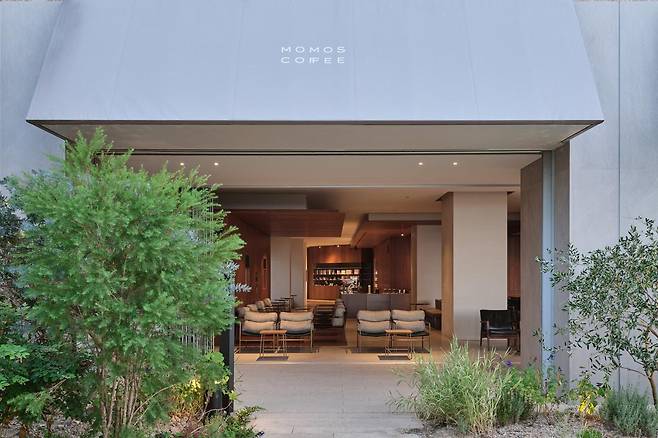 모모스커피 마린시티점. 모모스커피 제공