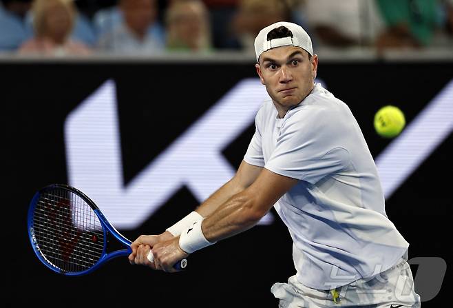 잭 드레이퍼가 2025 호주오픈 16강에 진출했다. ⓒ 로이터=뉴스1