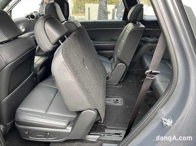 현대차 신형 팰리세이드 7인승 2열 좌석