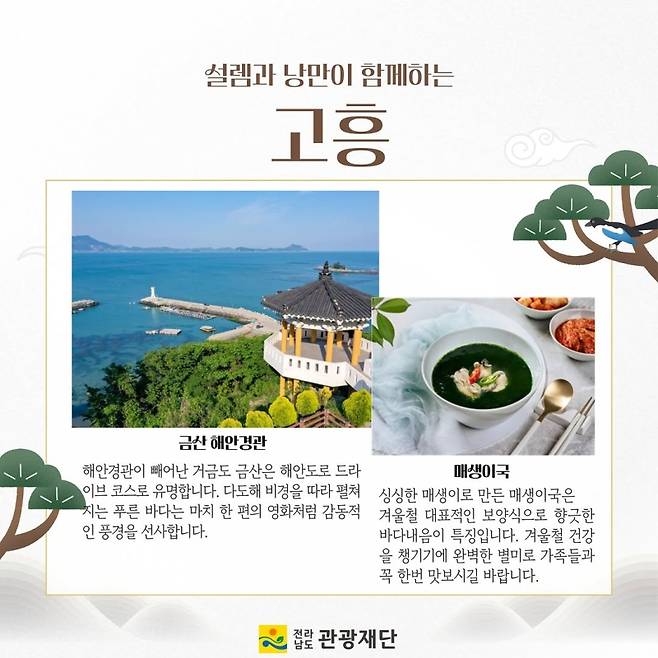 ▲설 연휴 떠나는 전남여행 [전남관광재단]