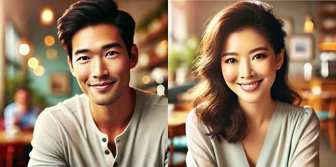 챗 GPT4.0이 생성한 소개팅 시 최고의사진/출처=챗GPT.4.0