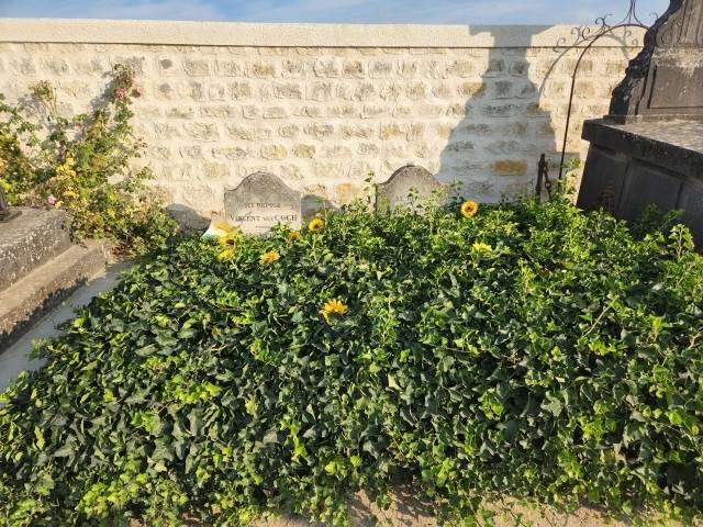 빈센트 반 고흐와 테오 반 고흐가 잠든 곳. [이원율 기자]