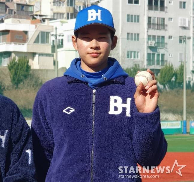 부산고 2학년 하현승. /사진=김동윤 기자