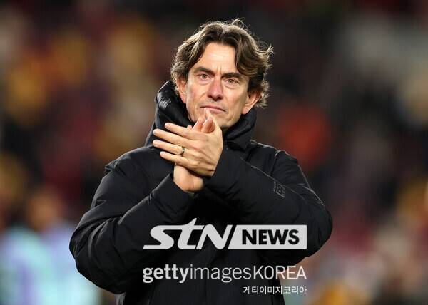 토마스 프랑크 브렌트포드 FC 감독. 사진┃게티이미지코리아