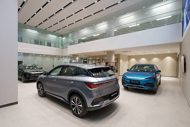 DT 네트웍스 'BYD 서초 전시장'