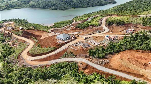 제이스코홀딩스 광산 건설 현장 전경