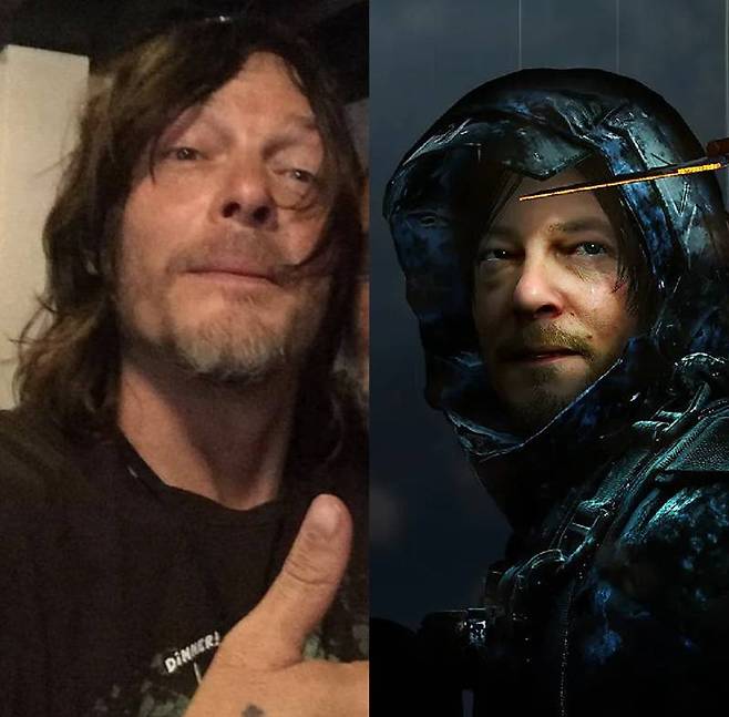 노먼 리더스, 좌측 사진은 노먼 공식 X(트위터)