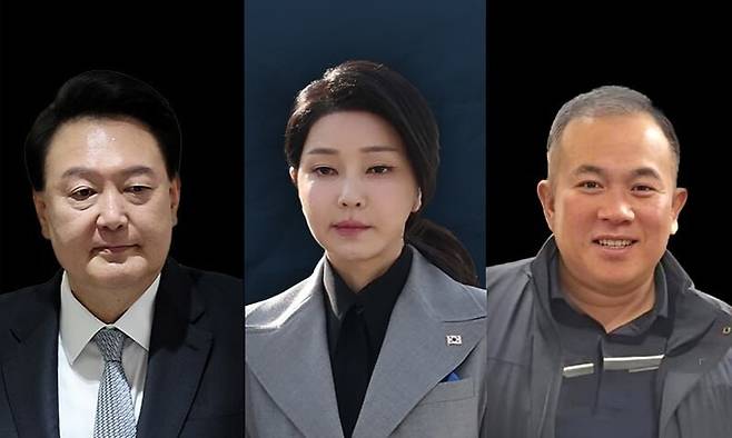 ‘윤석열·김건희 부부의 공천개입 의혹사건’ 관련 피고인 5명에 대한 2차 공판준비기일이 20일 오후 창원지법에서 열렸다. 한겨레 자료사진