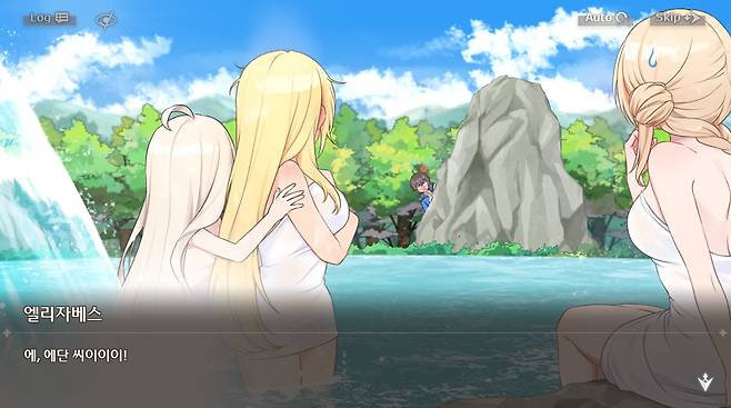 ▲ 코믹 이세계물하면 정석 그 자체인 해프닝이지만