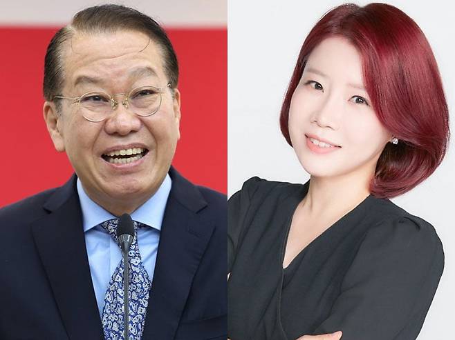 권영세 국민의힘 비상대책위원장(왼쪽)·배승희 변호사. 사진=뉴스1