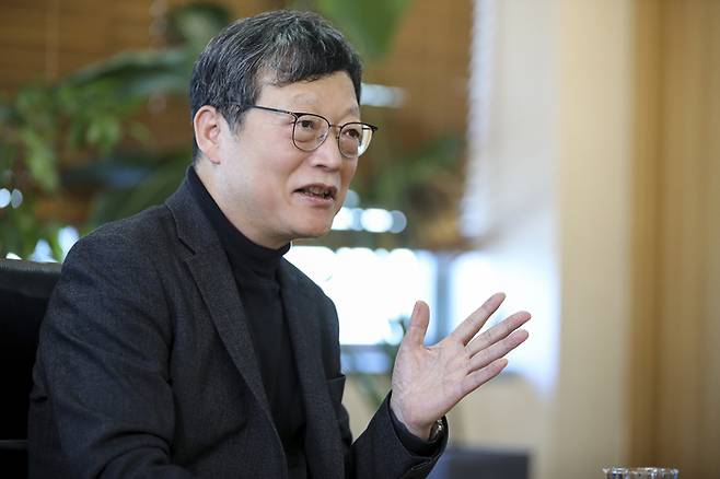 EBS 김유열 사장. 사진 | EBS