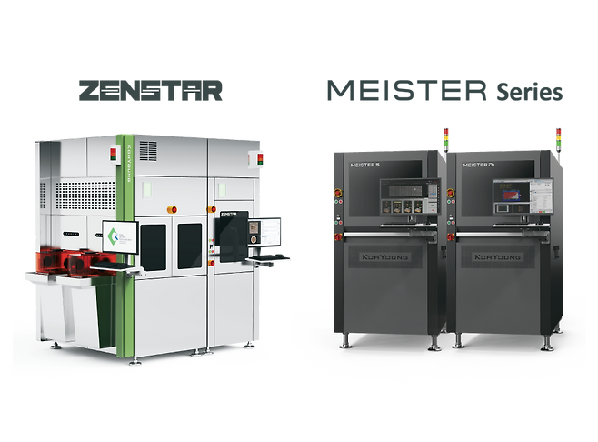 고영테크놀러지의 젠스타, 마이스터 시리즈. /고영테크놀러지 제공