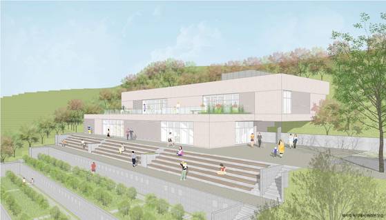 Rendered image of a memorial facility for pets to be run by the Seoul Metropolitan Government from 2027. [SEOUL METROPOLITAN GOVERNMENT]