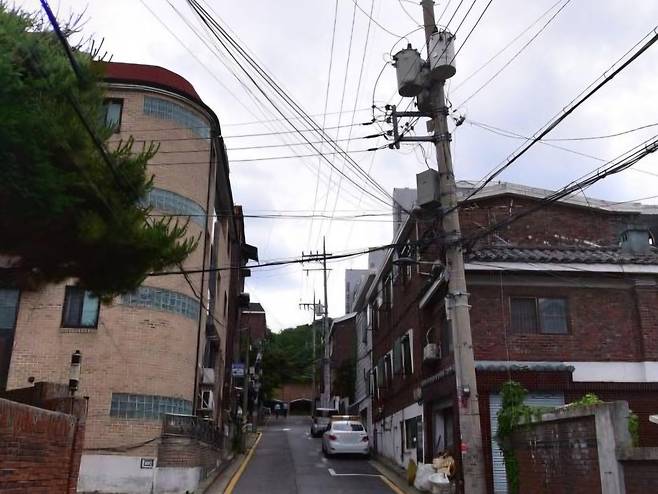 단독주택 재건축사업이 이뤄지는 방배7구역 일대 모습.[출처 네이버지도 거리뷰]