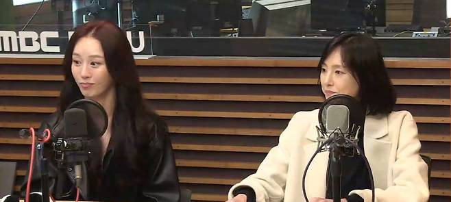 왼쪽부터 김이지 이희진/MBC FM4U ‘두시의 데이트 안영미입니다’ 캡처
