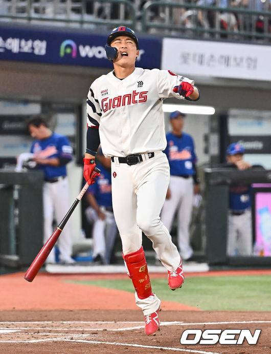 [OSEN=이석우 기자] 롯데 노진혁. 2024.08.27 / foto0307@osen.co.kr