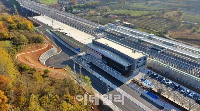 KTX 문경역 전경 (사진=문경시)