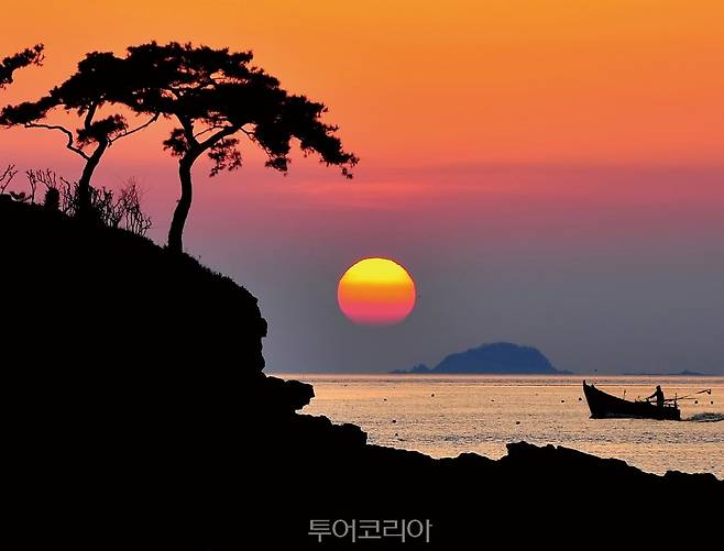 &nbsp; 솔섬낙조/사진-부안군