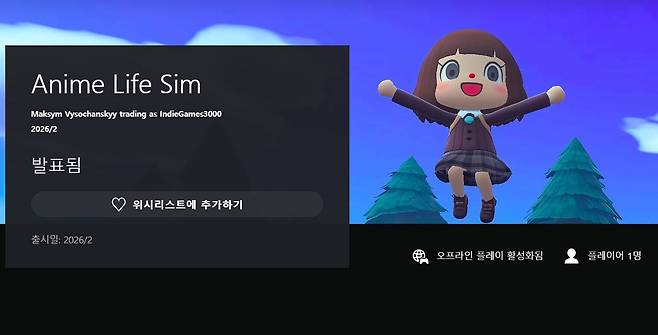 애니메 라이프 심, 데포르메가 너무 유사하다