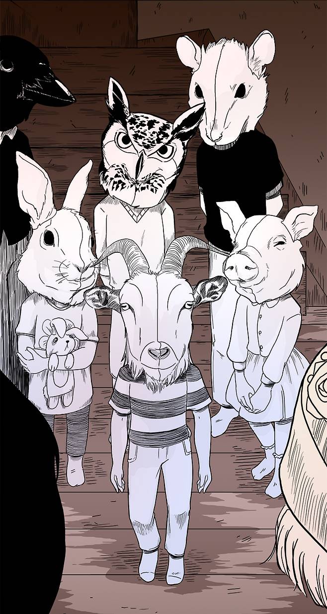 Artwork of "Stagtown" (Naver Webtoon)