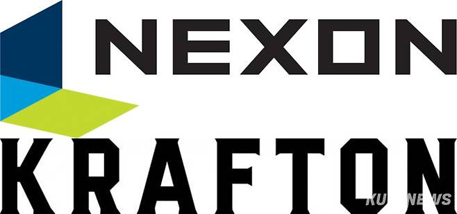넥슨 CI. 크래프톤 CI. 넥슨·크래프톤 제공