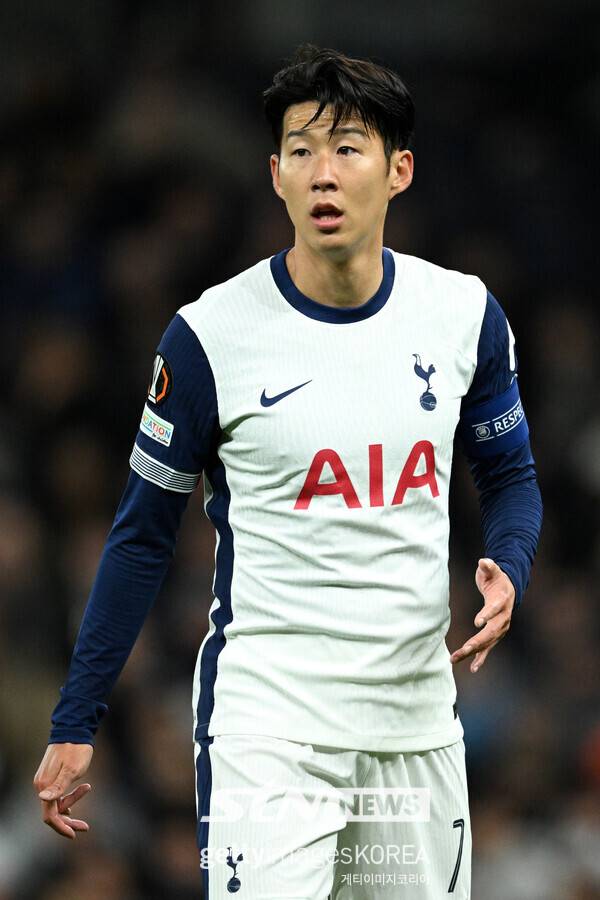 토트넘 홋스퍼 캡틴 손흥민. 사진┃게티이미지코리아