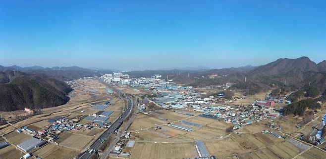 지난해 12월 경기도 용인시 처인구 이동읍의 용인 첨단시스템반도체 국가산단 부지의 모습. /뉴스1