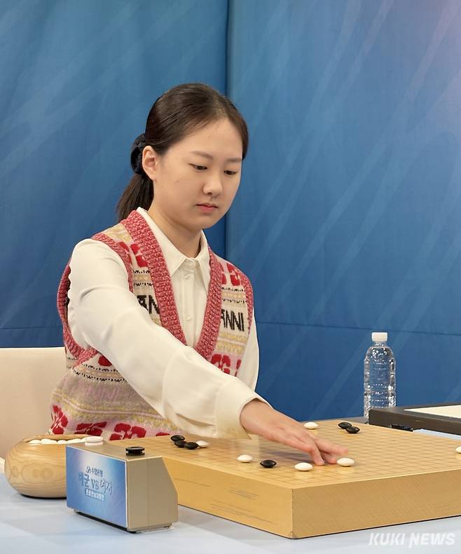2025년 1월 기준 한국 여자 바둑 랭킹 1위에 랭크된 김은지 9단. 쿠키뉴스 자료사진