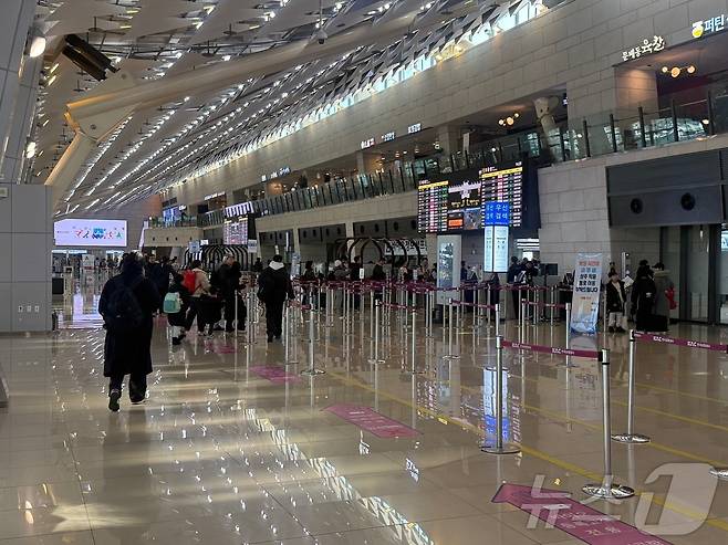 김포공항 국내선 출국장(촬영자 정진욱) / 뉴스1