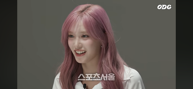 아이브 이서.  유튜브 채널 ‘ODG’